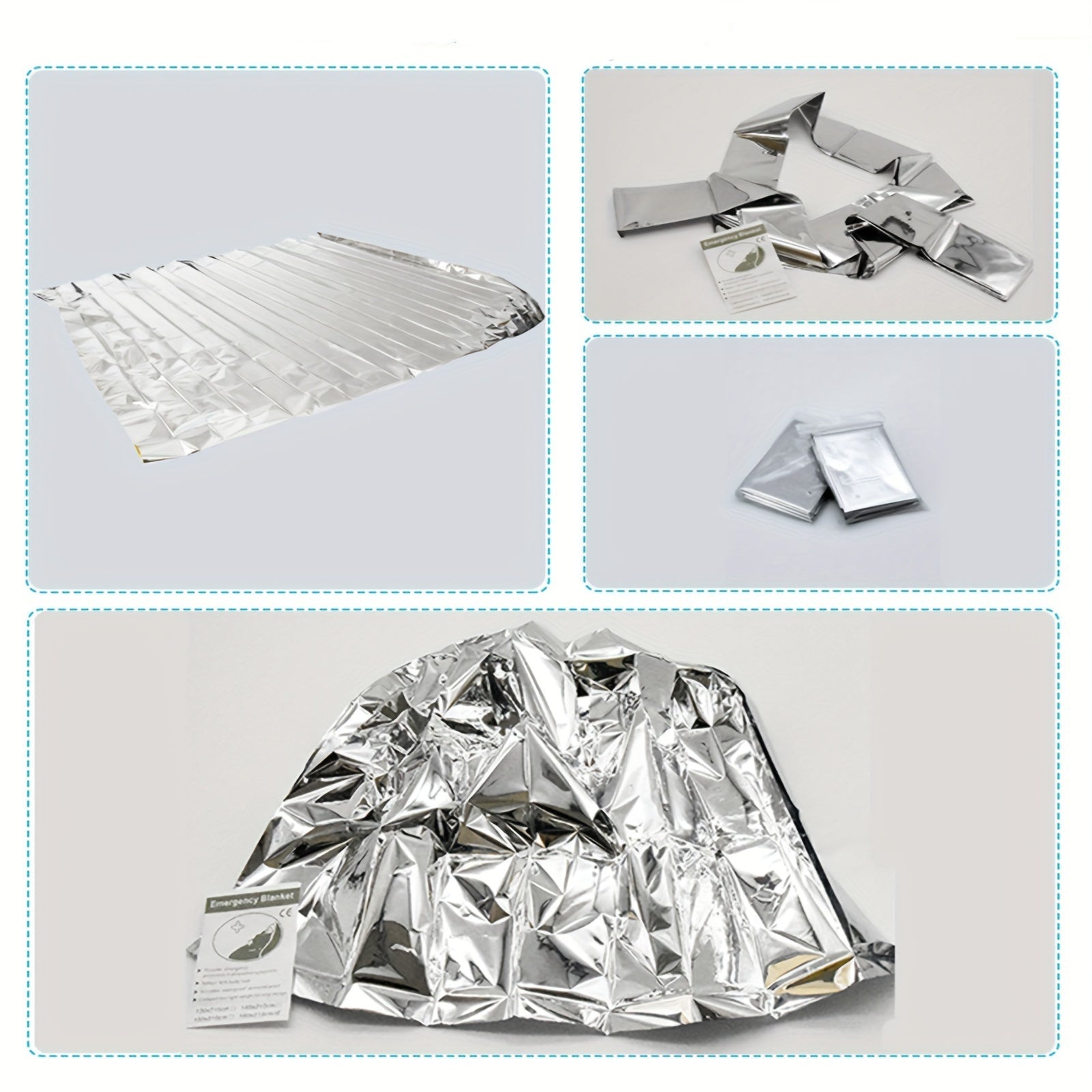 ThermoShield Notdecke - Wasserfest und kompakt für optimale Wärmehaltung