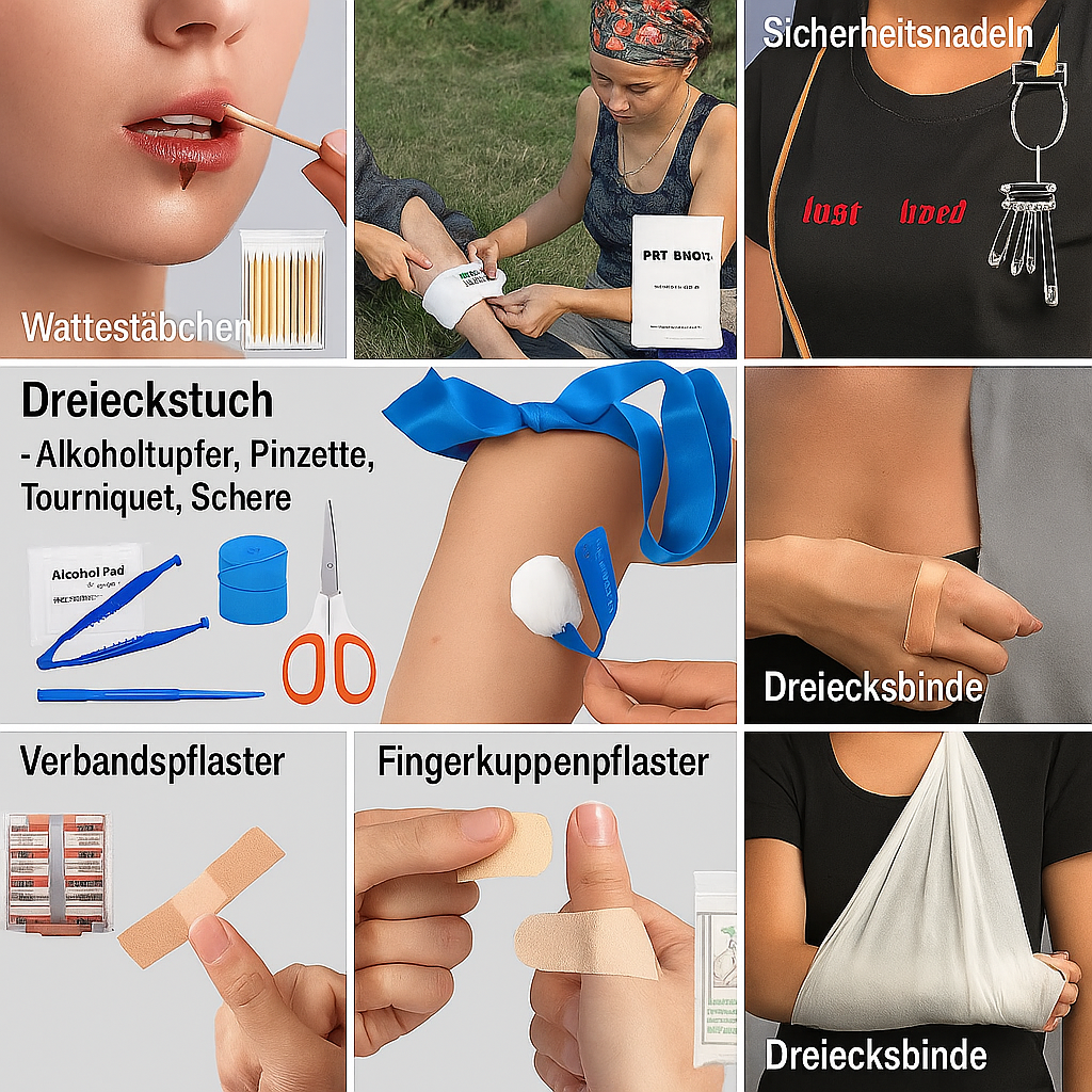 Notfallrucksack mit über 30 Werkzeugen – kompakte Ausrüstung