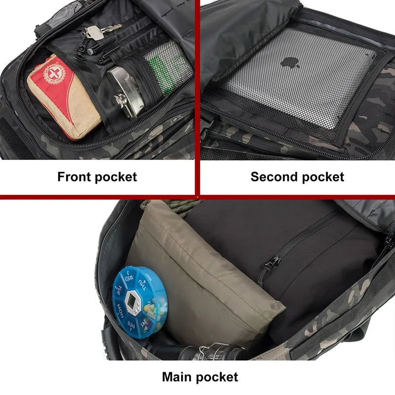 Long Keeper Rucksack mit verstellbaren Gurten