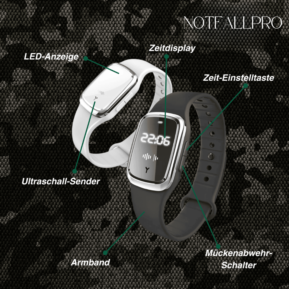 Effektiver Mosquito Guard mit LED Anzeige | OLED Display & IP67