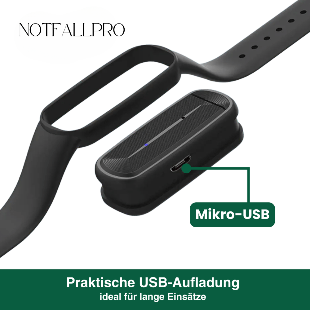 Schutzarmband MosquiStop – Intelligentes Mückenschutz-Armband
