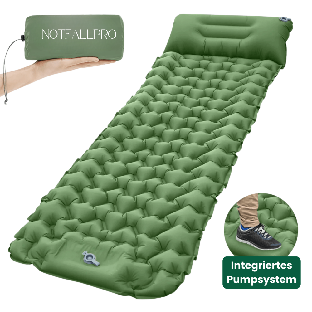 Ultraleichte Isomatte für Camping & Bergsteigen | Komfort & Schutz