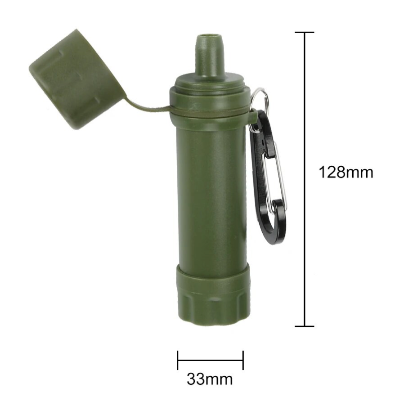 Wasserfilter - Kompakter Trinkwasseraufbereiter für unterwegs