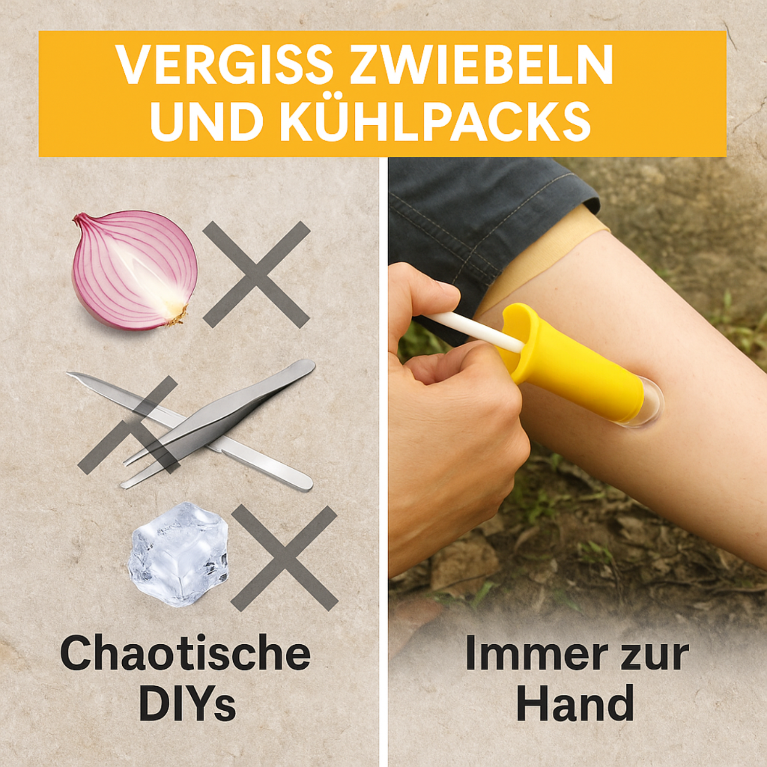Gift-Extraktor – Erste Hilfe bei Insekten- und Schlangenbissen