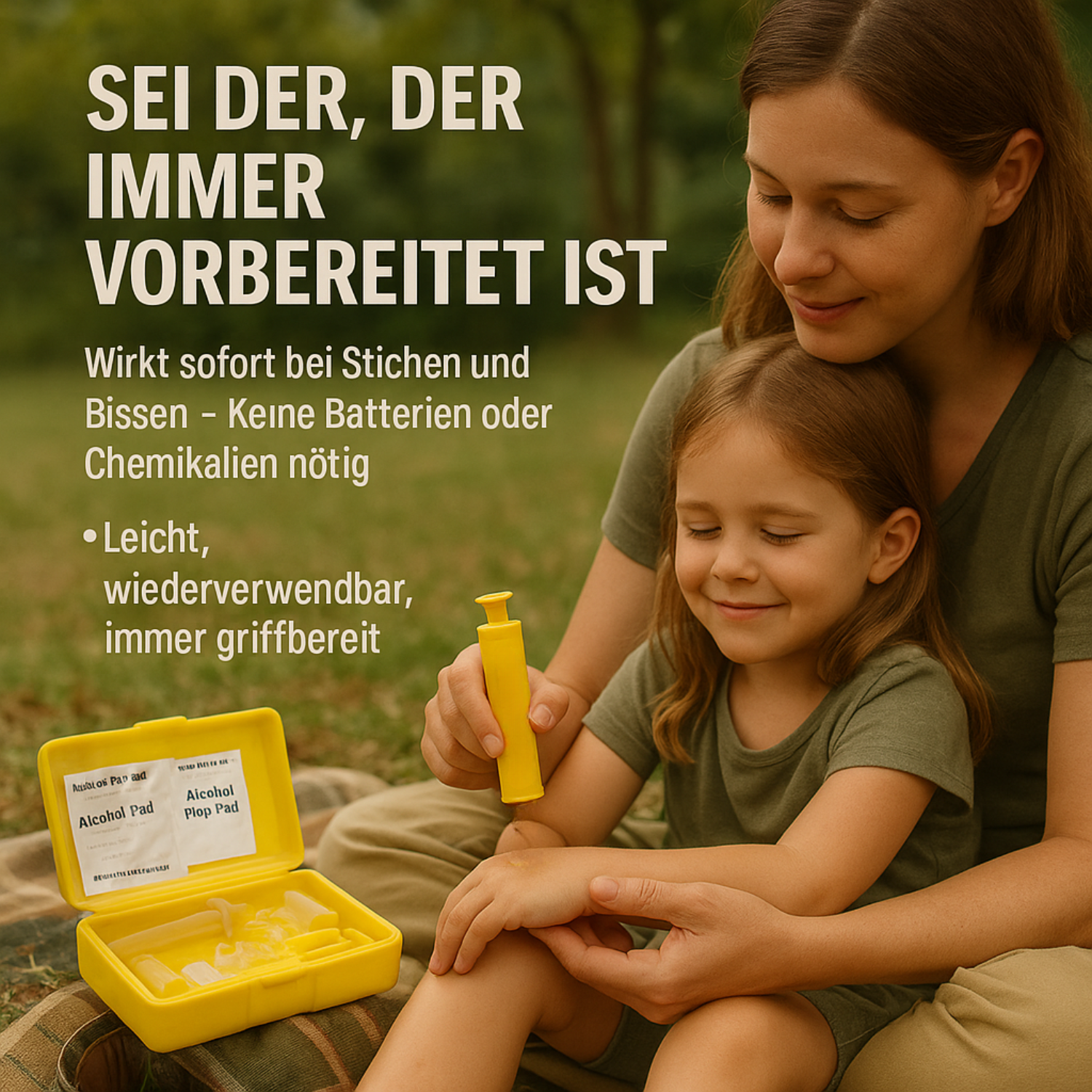 Gift-Extraktor – Erste Hilfe bei Insekten- und Schlangenbissen