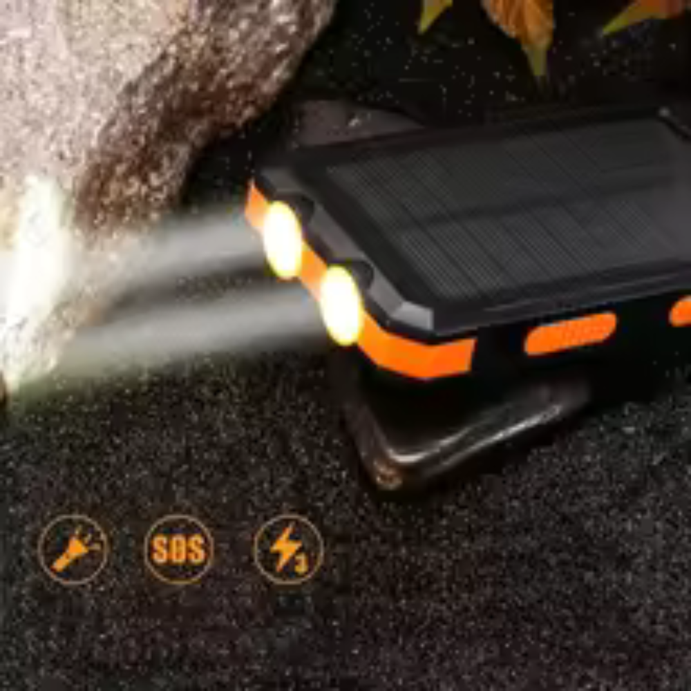 Nie wieder leere Akkus – Solarladegerät für unterwegs