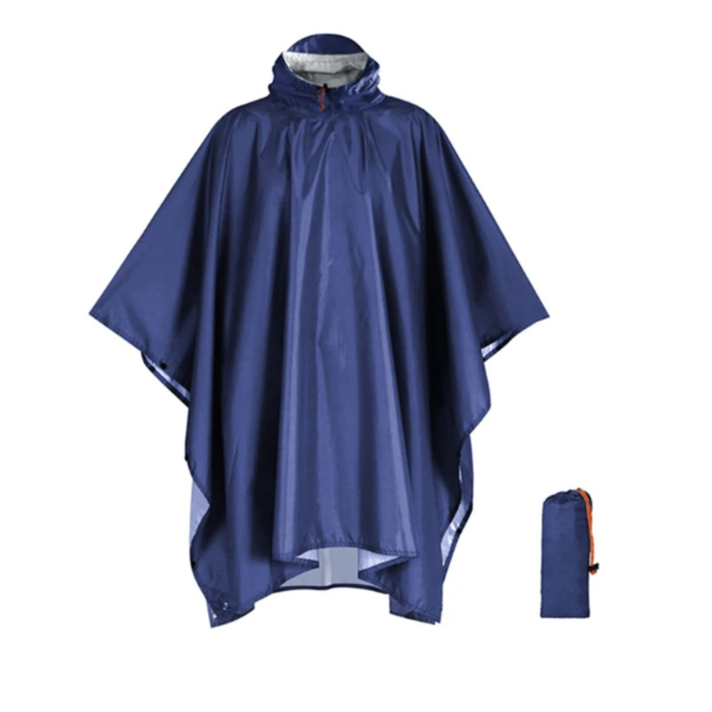 Leichter Regenponcho – Wasserdicht, Atmungsaktiv & Multifunktional