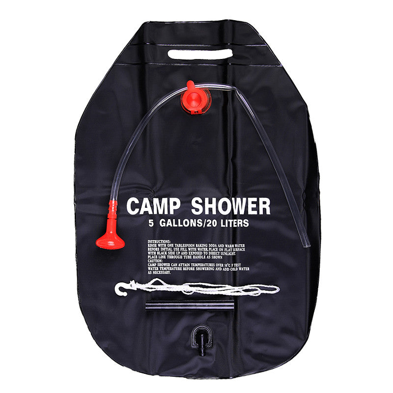 Campingdusche 20L – Tragbar, Wasser erhitzen, PVC Material
