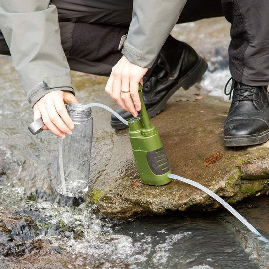 Tragbarer Wasserfilter – Filtersystem für Outdoor & Camping