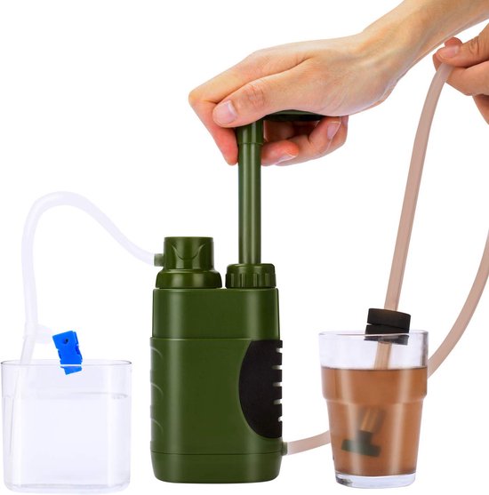Tragbarer Wasserfilter – Filtersystem für Outdoor & Camping