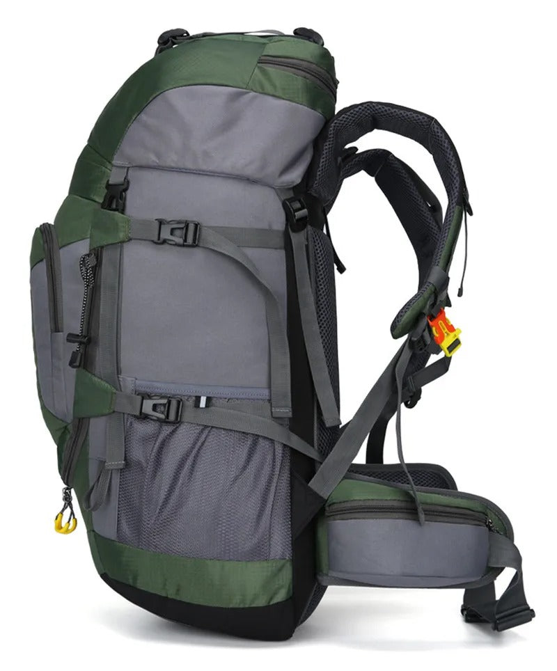 Outdoor-Rucksack 60L – Nylon & mehrere Fächer