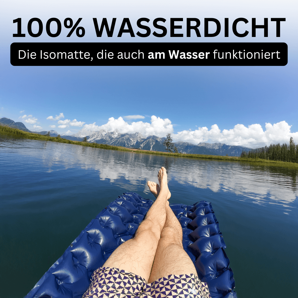 Ultraleichte & kompakte Isomatte – Bequemlichkeit in 30 Sekunden