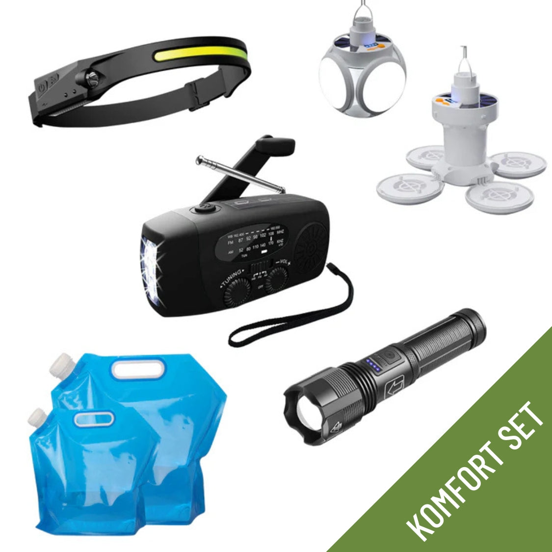 NOTFALLPRO & Outdoor Set – Deine Notfallausrüstung für jede Situation