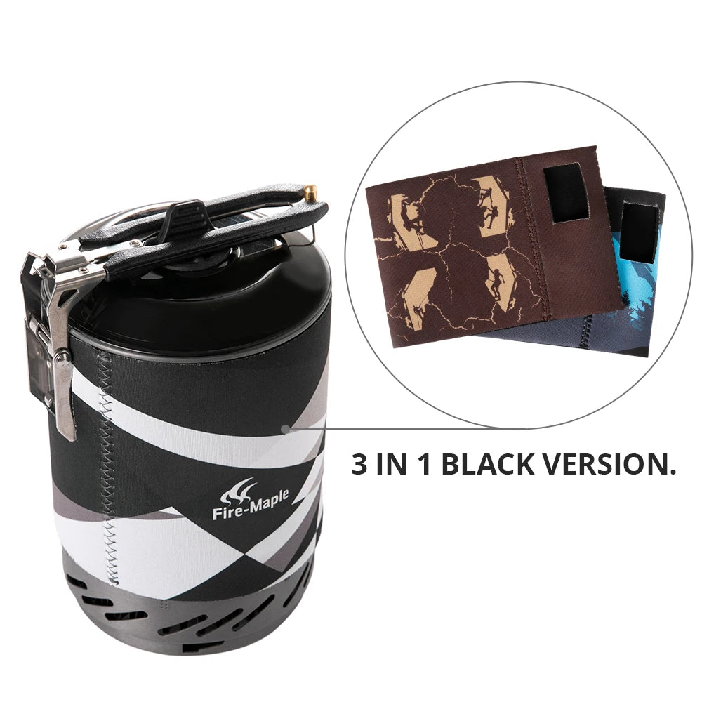 Gas Kocher: Kompaktes Kochsystem für Outdoor-Aktivitäten