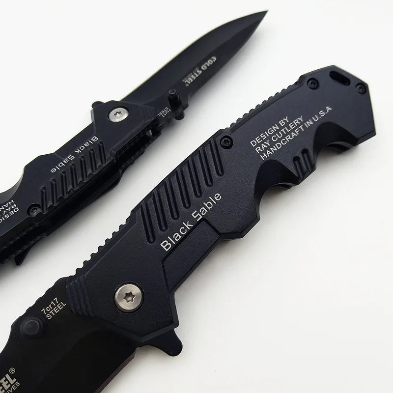 Cold Steel Taschenmesser | Multifunktional, Edelstahlklinge, Robuster Griff