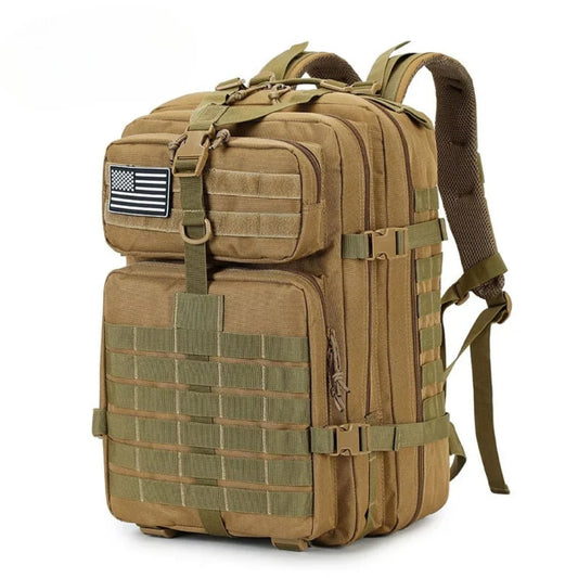 Long Keeper Nylon-Rucksack mit Taschen