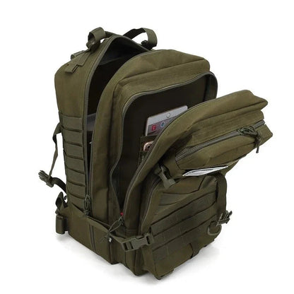 Long Keeper Nylon-Rucksack mit Taschen