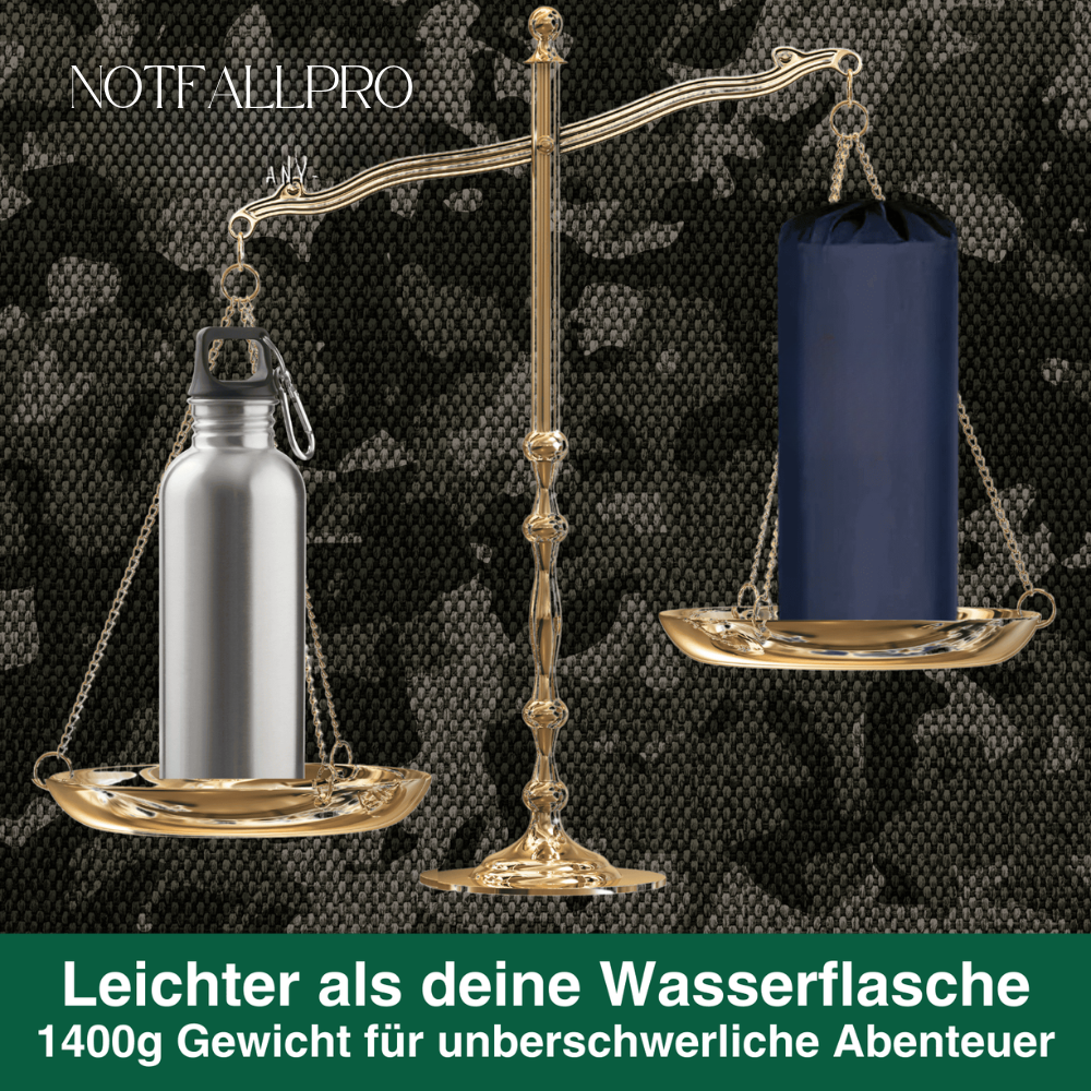 Ultraleichte 2-in-1 Camping-Isomatte