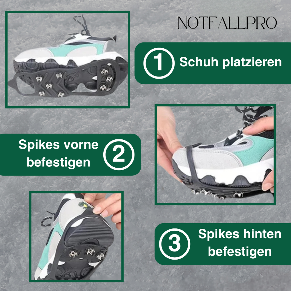 Schuhspikes – Rutschfeste Spikes für sicheren Halt auf Eis & Schnee