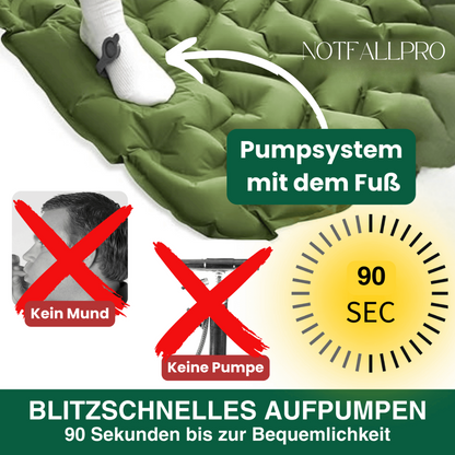Ultraleichte 2-in-1 Camping-Isomatte