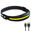 220° Stirnlampe mit 7500 mAh Akku | Superhell, USB-C, IPX6