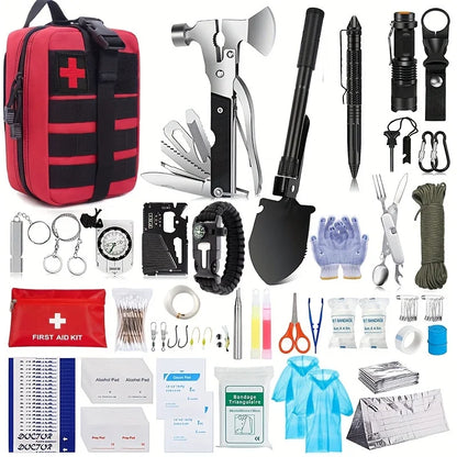 Survival-Kit mit Multifunktionswerkzeugen – Outdoor