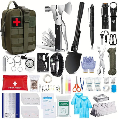 Survival-Kit mit Multifunktionswerkzeugen – Outdoor