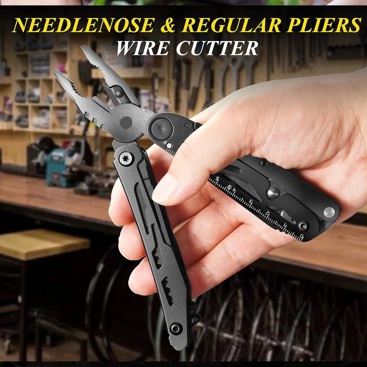 Multitool 21-in-1 – Multifunktionale Edelstahlwerkzeuge