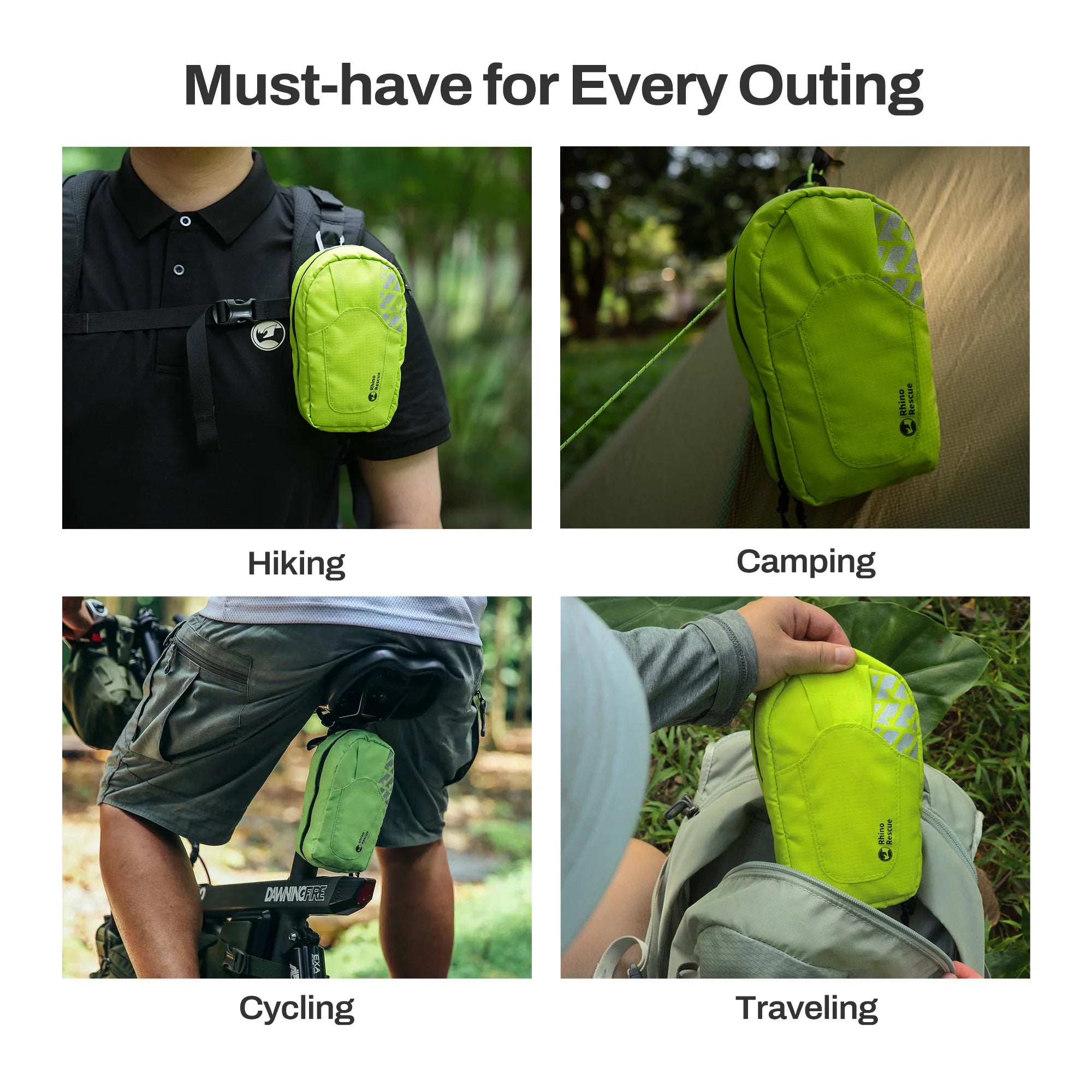 RHINO RESCUE Professionelles Erste-Hilfe-Set – Pro- und Basic-Paket