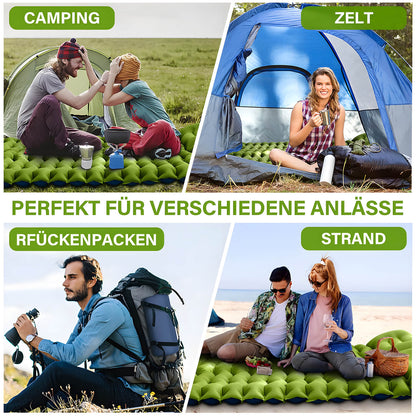 Selbstaufblasende Isomatte für 2 Personen – 10 cm