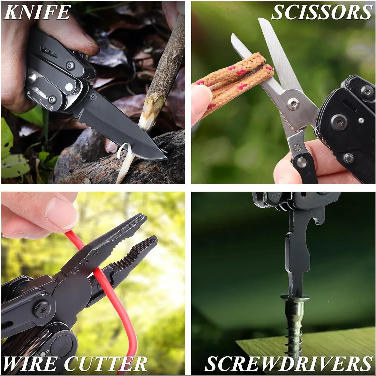 Multitool 21-in-1 – Multifunktionale Edelstahlwerkzeuge