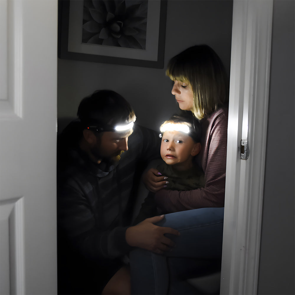 Superhelle LED Stirnlampe | Wiederaufladbar & Wasserdicht