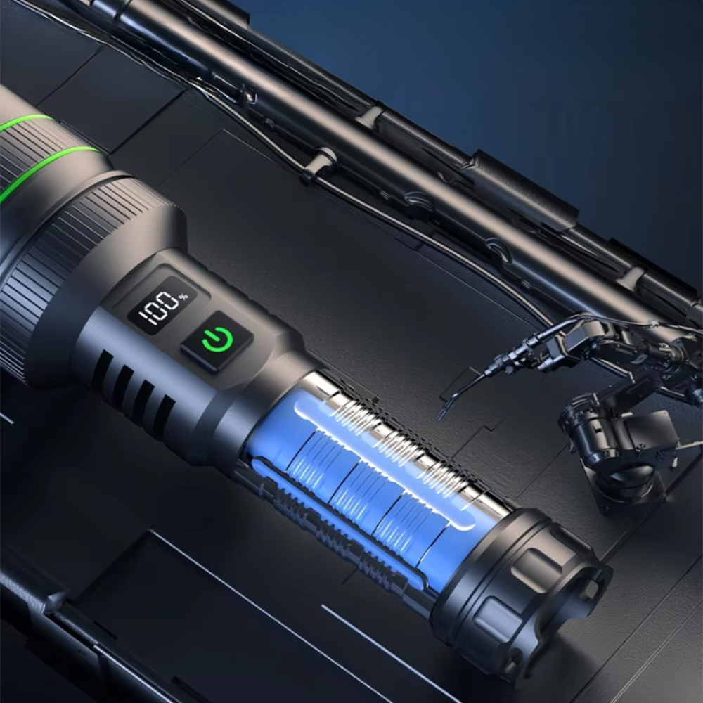 LED Taschenlampe – Leistungsstark, Zoombar & Wasserdicht