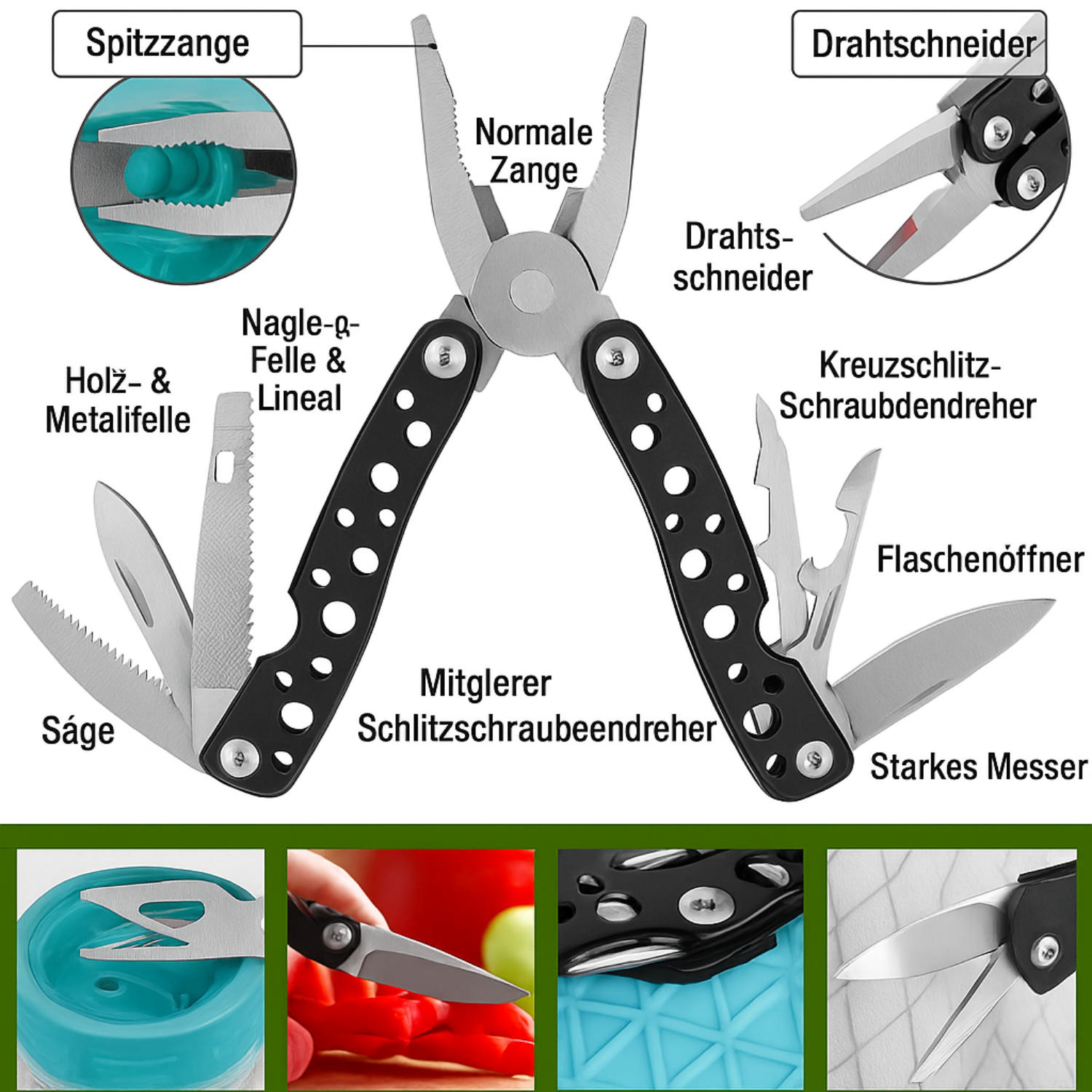 Notfallrucksack mit über 30 Tools – kompaktes Survival-Kit für jede Lage