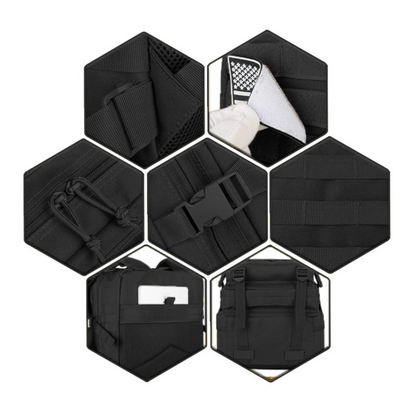 Outdoor-Rucksack 30L/50L – Nylon & MOLLE