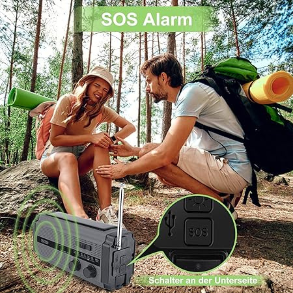 Das beste Notradio mit Dynamo – Immer vorbereitet!