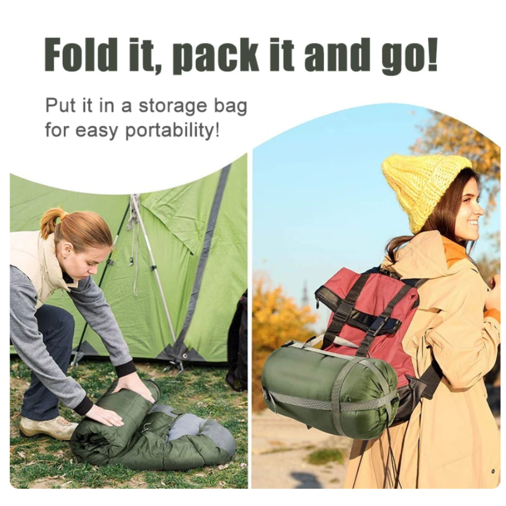 Perfekter Schlafsack für Camping – Leicht, warm & kompakt