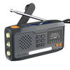 DAB/FM Notfallradio 4500mAh – Solar, Handkurbel, SOS-Alarm, Bluetooth