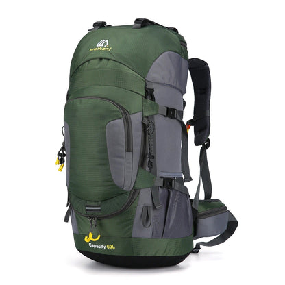 Outdoor-Rucksack 60L – Nylon & mehrere Fächer
