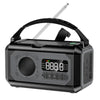 Notfallradio 12000mAh – Solar, Handkurbel, LED, USB-Ladefunktion