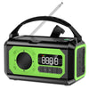 Notfallradio 12000mAh – Solar, Handkurbel, LED, USB-Ladefunktion