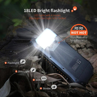 Solar-Powerbank 26800mAh – 4 Solarpanels